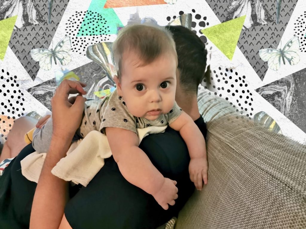 tata i beba